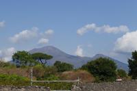 Pompeji - Blick auf den Vesuv