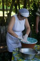 Mozzarella machen in Le coline di Sorrento