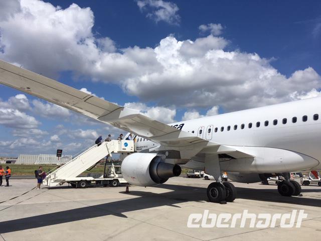 Rückflug von Neapel nach Frankfurt A320-200