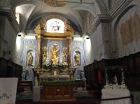 in der Kirche von Corte