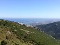 Blick auf die Lagune vor Bastia
