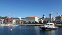 Triest - Ausblick von der Mole Audace