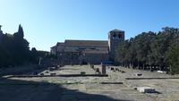 Triest - San Giusto-Hügel mit Kathedrale San Giusto