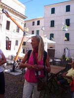 Reiseleiterin angela