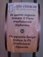 in Alghero zweisprachig
