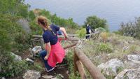 Insel Capri, Wanderung von der Villa Jovis zur Villa Lysis
