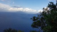 Insel Capri, Blick zum Vesuv