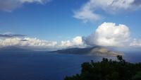 Insel Capri, Blick zum Vesuv und zur sorrentinischen Halbinsel