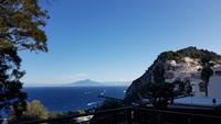 Insel Capri, Blick zum Vesuv