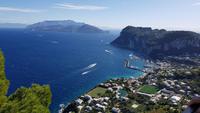 Insel Capri, Anacapri, Blick von der Villa San Michele