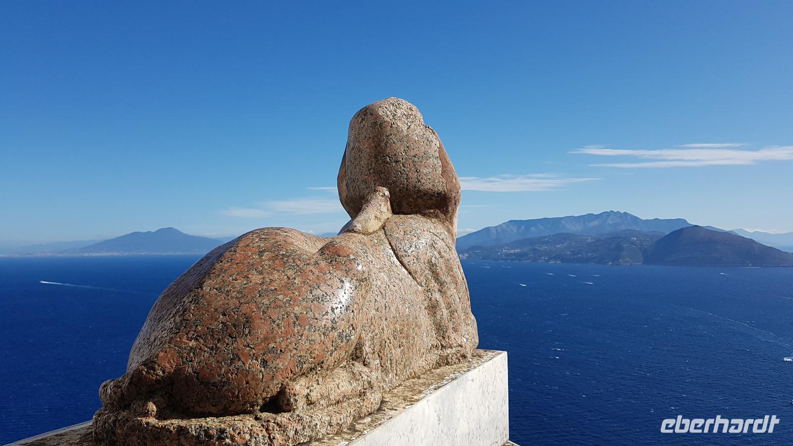 Insel Capri, Anacapri, Villa San Michele, Sfinx