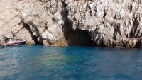 Insel Capri, Bootsfahrt, grüne Grotte