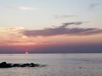 Inselrundfahrt, Sonnenuntergang