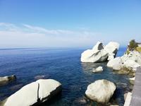 Forio, Rundgang mit Gabi, die verliebteb Steine