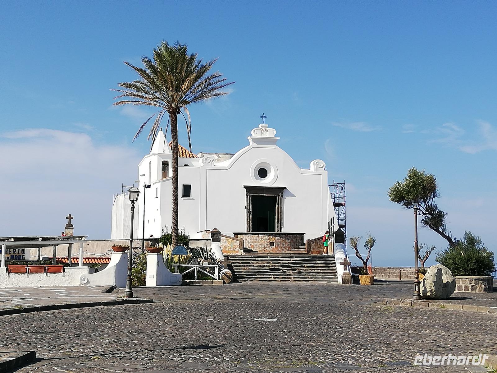Forio, Rundgang mit Gabi,Kirche Santa Maria del Soccorso