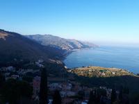 Ausblick vom griechischen Theaters