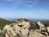 Aussicht während der Wanderung am Monte Limbara