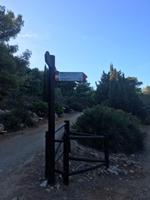 Beschilderung am Wanderweg