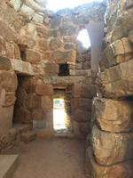 Das Innere der Nuraghe Palmavera