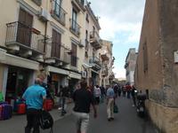 Einkaufsstraße Taormina