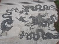 In Ostia Antica. Mosaik.