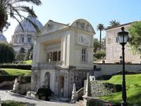 In den Vatikanischen Gärten.