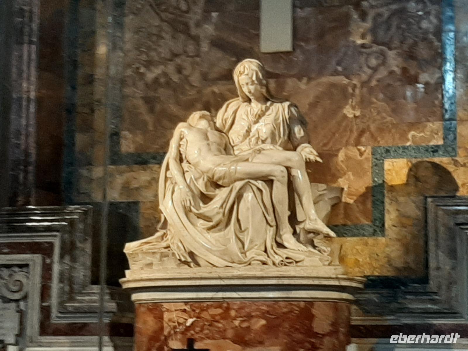 Im Petersdom. Die Pieta.