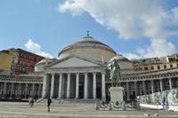 Neapel - Piazza del Plebiscito - Basilica San Francesco di Paola