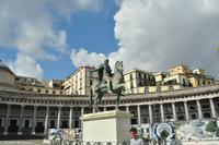 Neapel - Piazza del Plebiscito - König Karl III. von Spanien