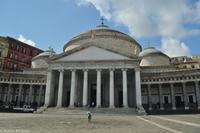 Neapel - Piazza del Plebiscito - Basilica San Francesco di Paola