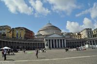 Neapel - Piazza del Plebiscito - Basilica San Francesco di Paola
