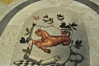 Napoli - Galleria Umberto I. - Tierkreiszeichen Mosaik