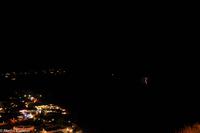 In den Nachtstunden toben heftige Gewitter über dem Golf von Neapel - Jupiter (Zeus) ist wütend