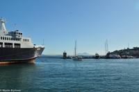 Impressionen aus Ischia - Blick auf den Golf von Neapel (Hintergrund Vesuv)