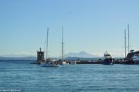 Impressionen aus Ischia - Blick auf den Golf von Neapel (Hintergrund Vesuv)