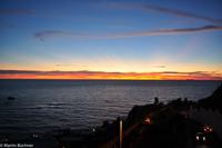 Wenn auf Ischia (Capri) die rote Sonne im Meer versinkt...
