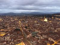 Blik auf Florenz von der Dom-Kuppel