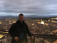 Blik auf Florenz von der Dom-Kuppel