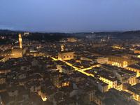 Blik auf Florenz von der Dom-Kuppel