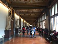 in den Uffizien