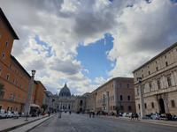Die Basilika Sankt Peter im Vatikan in Rom