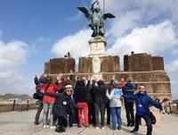 Reisegruppe in Rom