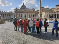 Reisegruppe in Rom