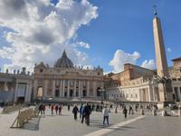 Die Basilika Sankt Peter im Vatikan in Rom