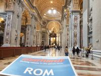 Die Basilika Sankt Peter im Vatikan in Rom