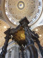 Die Basilika Sankt Peter im Vatikan in Rom