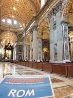 Die Basilika Sankt Peter im Vatikan in Rom