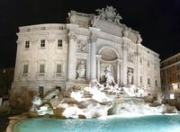 Trevi Brunne in Rom