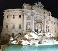 Trevi Brunne in Rom