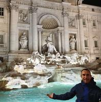 Trevi Brunne in Rom